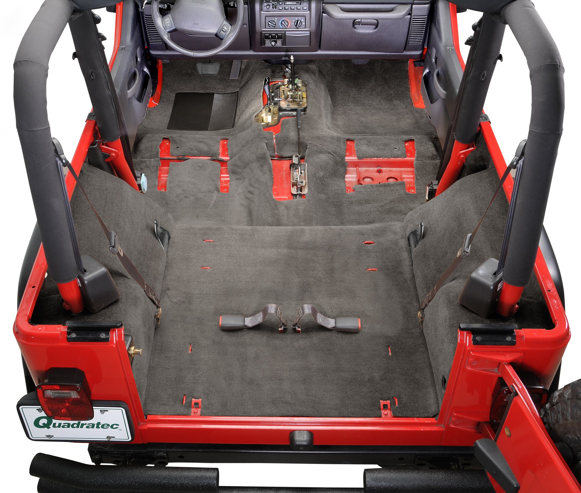 Auto Custom Carpets Premium Replacement Carpet Kit For 99 02 Jeep Wrangler Tj Quadratec
