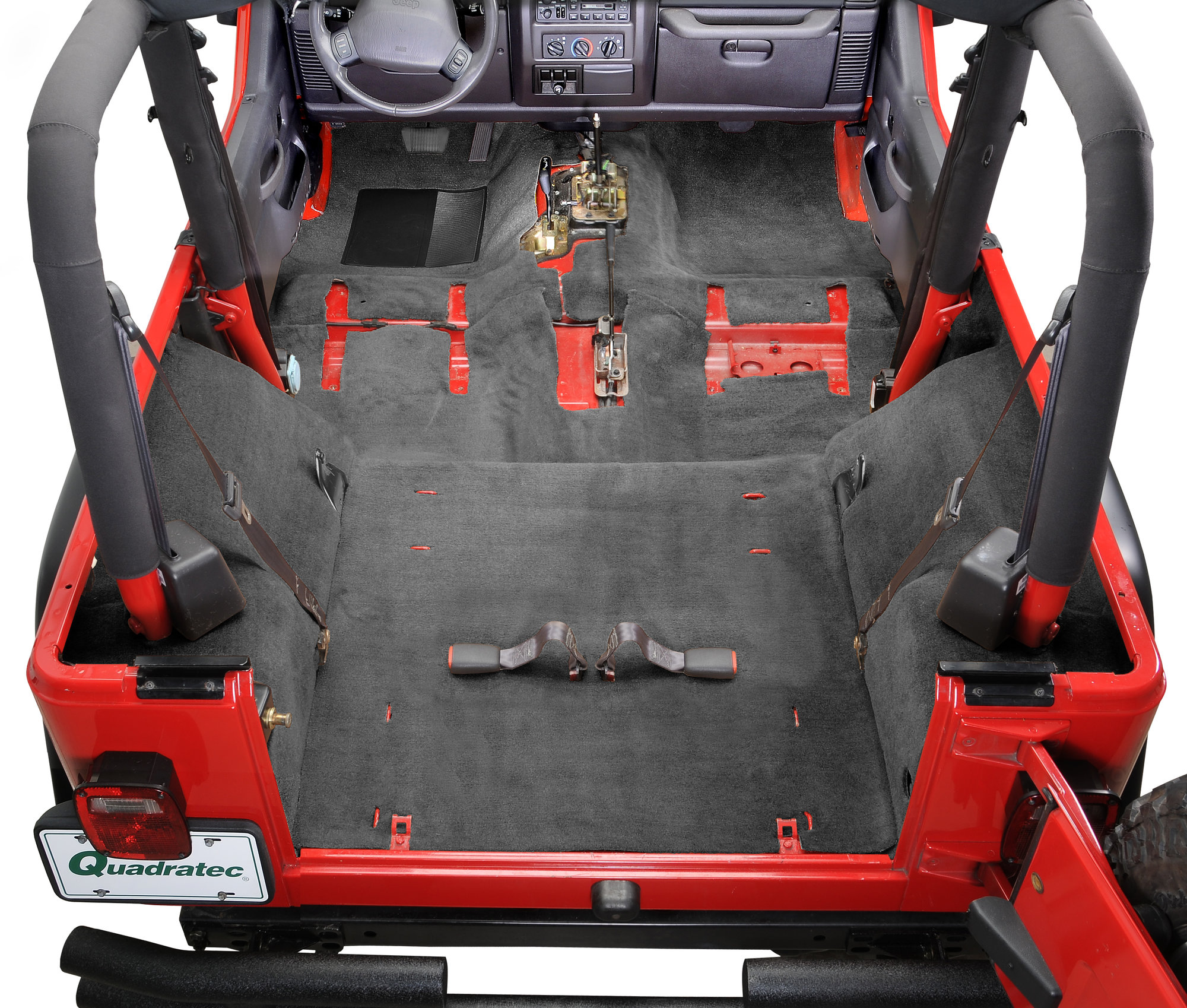 Auto Custom Carpets Premium Replacement Carpet Kit for 03-06 Jeep Wrangler  TJ | Quadratec