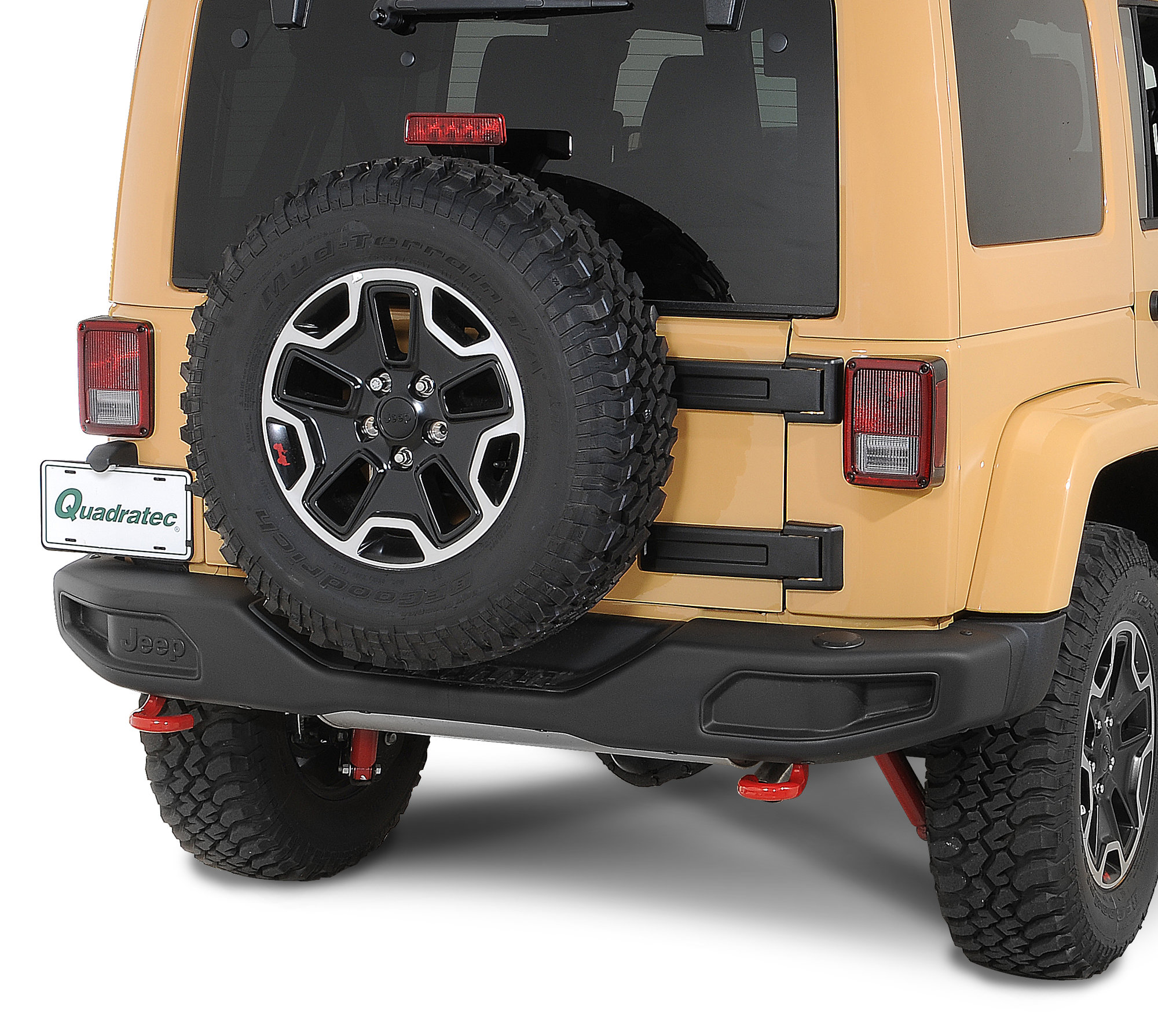 Mopar 82213654 Rubicon 10th Anniversary Off Road Rear Bumper for 07-18 Jeep  Wrangler JK & Wrangler JK Unlimited | Quadratec