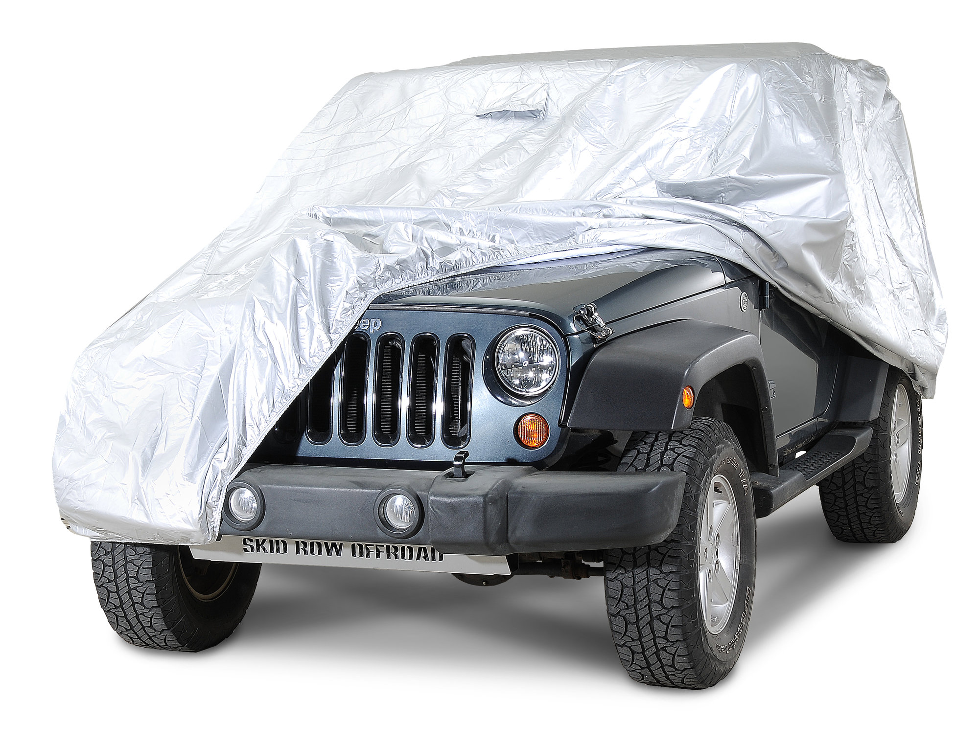 Rampage Products 2203 Silver MultiGuard Full Cover for 07-18 Jeep Wrangler  2 Door | Quadratec