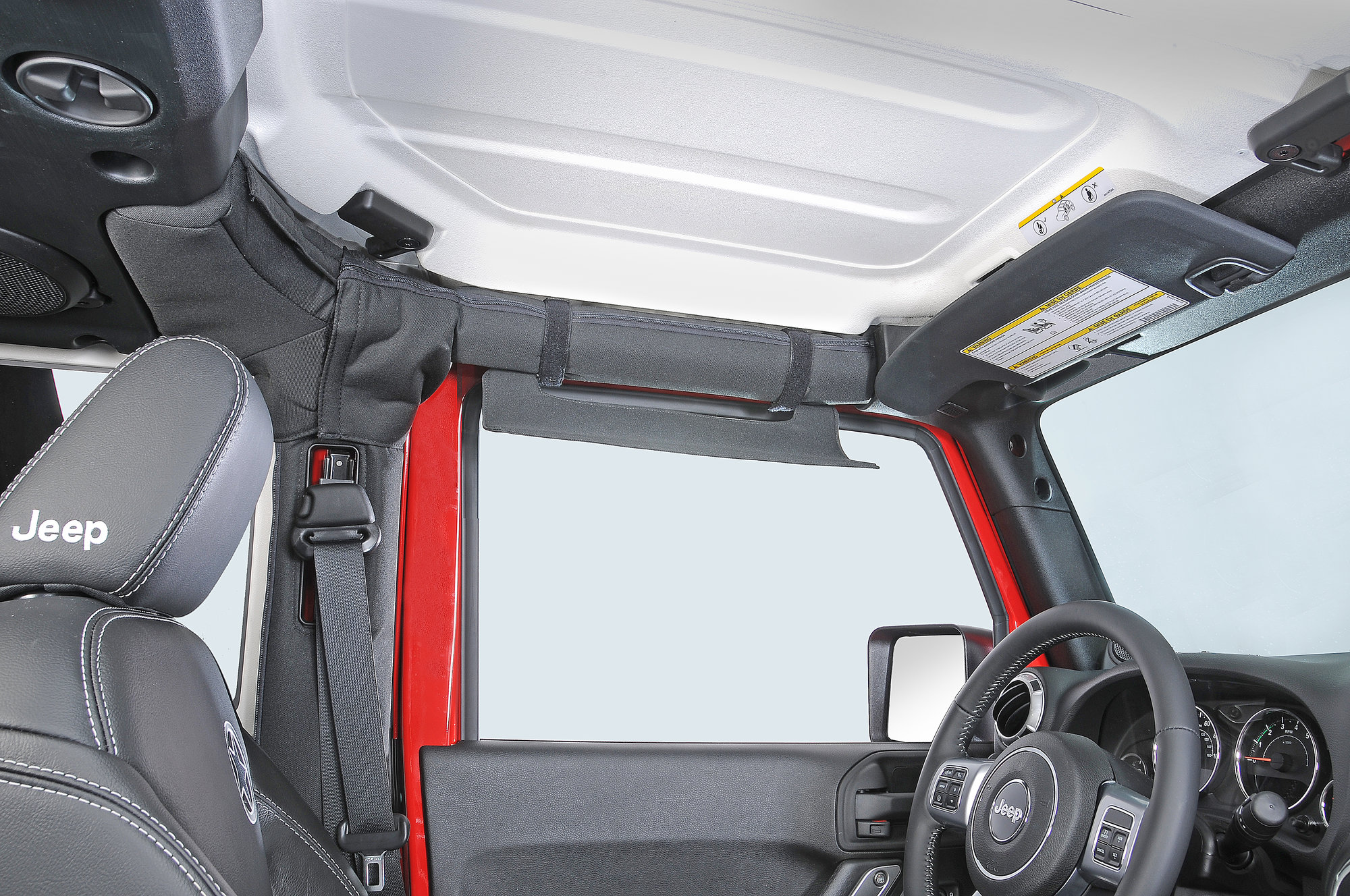 eklips Side Window Sun Visor for 87-18 Jeep Wrangler YJ, TJ, Unlimited,  Wrangler & Wrangler Unlimited JK | Quadratec