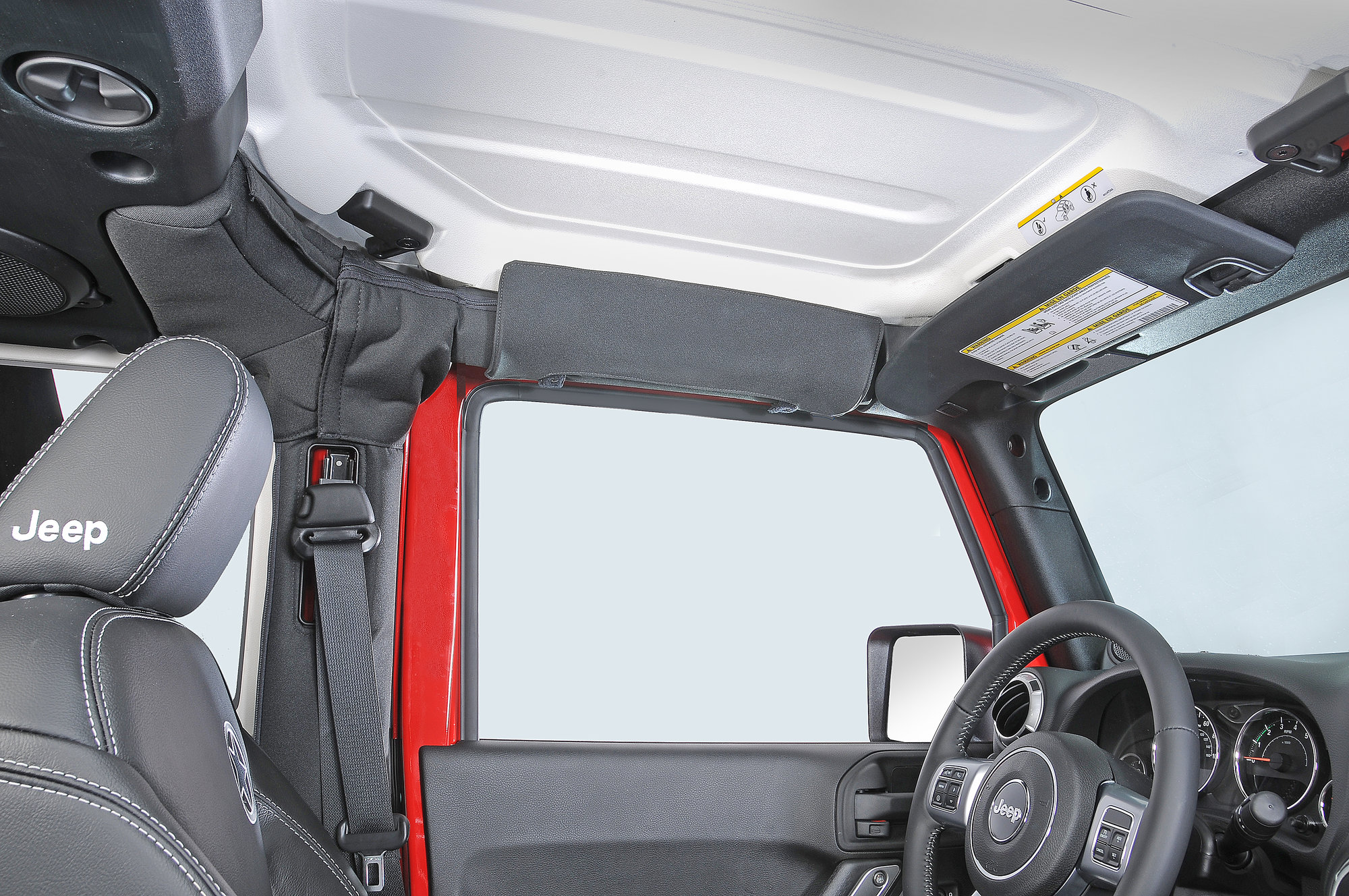 eklips Side Window Sun Visor for 87-18 Jeep Wrangler YJ, TJ, Unlimited,  Wrangler & Wrangler Unlimited JK | Quadratec