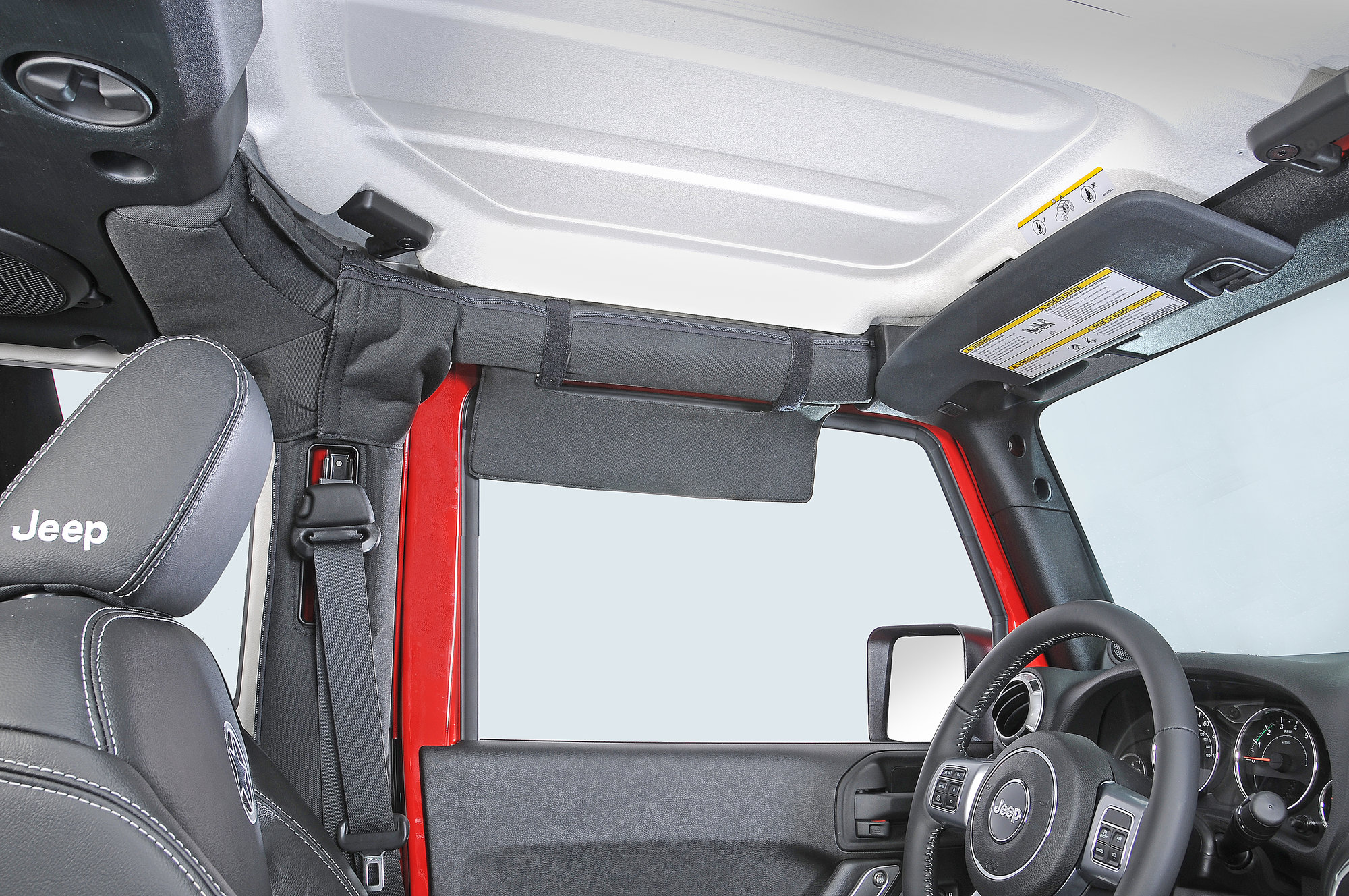 eklips Side Window Sun Visor for 8718 Jeep Wrangler YJ, TJ, Unlimited