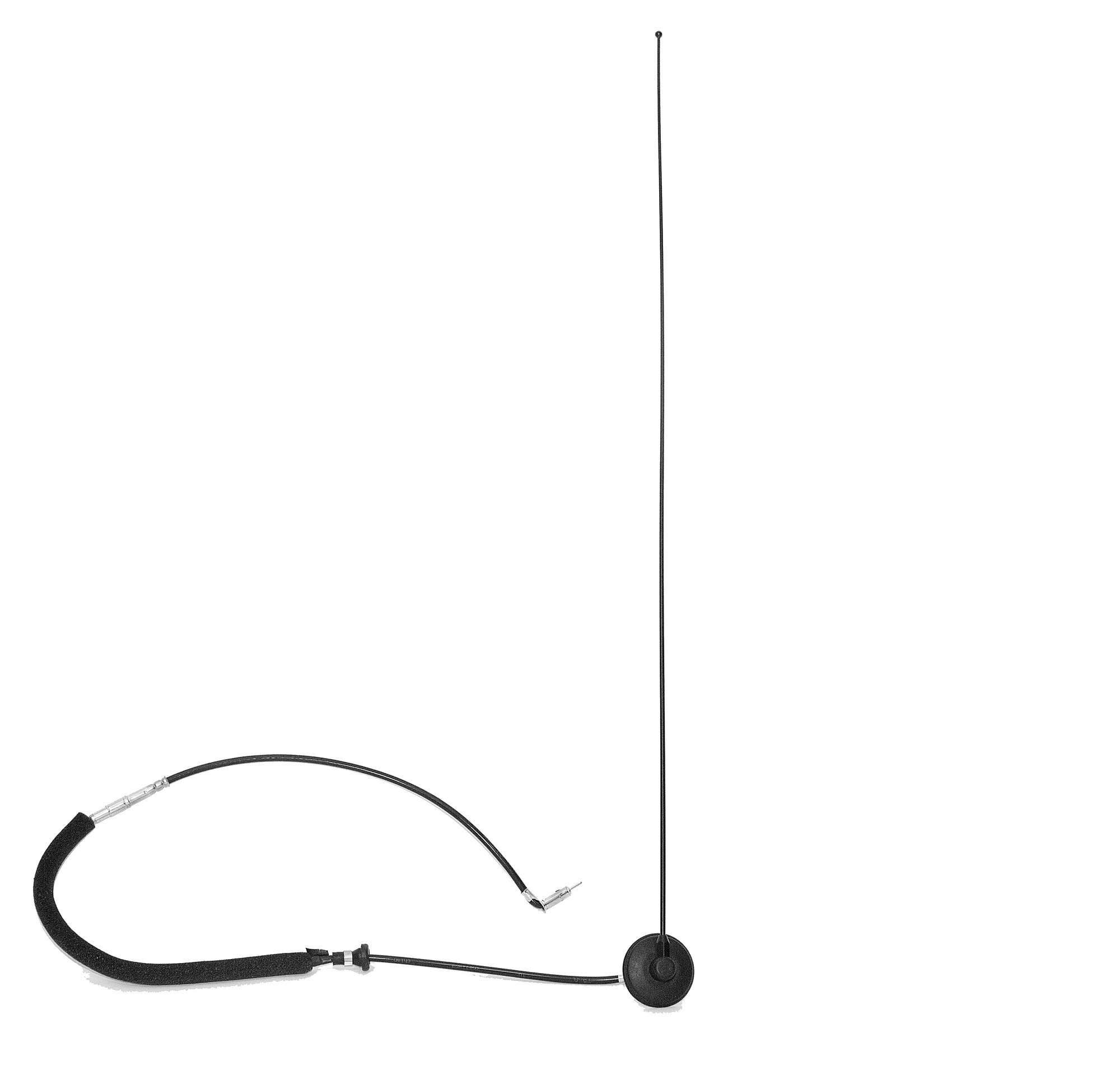 DV8 Offroad JP-190012 Replacement Antenna Assembly for 97-06 Jeep Wrangler  TJ & Unlimited | Quadratec