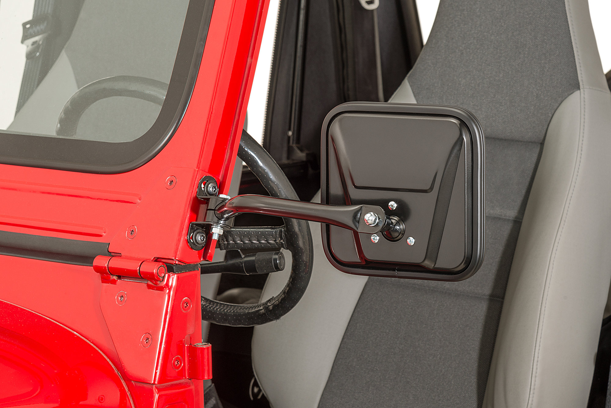 Quadratec Mirror Set for 87-95 Wrangler YJ with Tube & Fabric Doors |  Quadratec