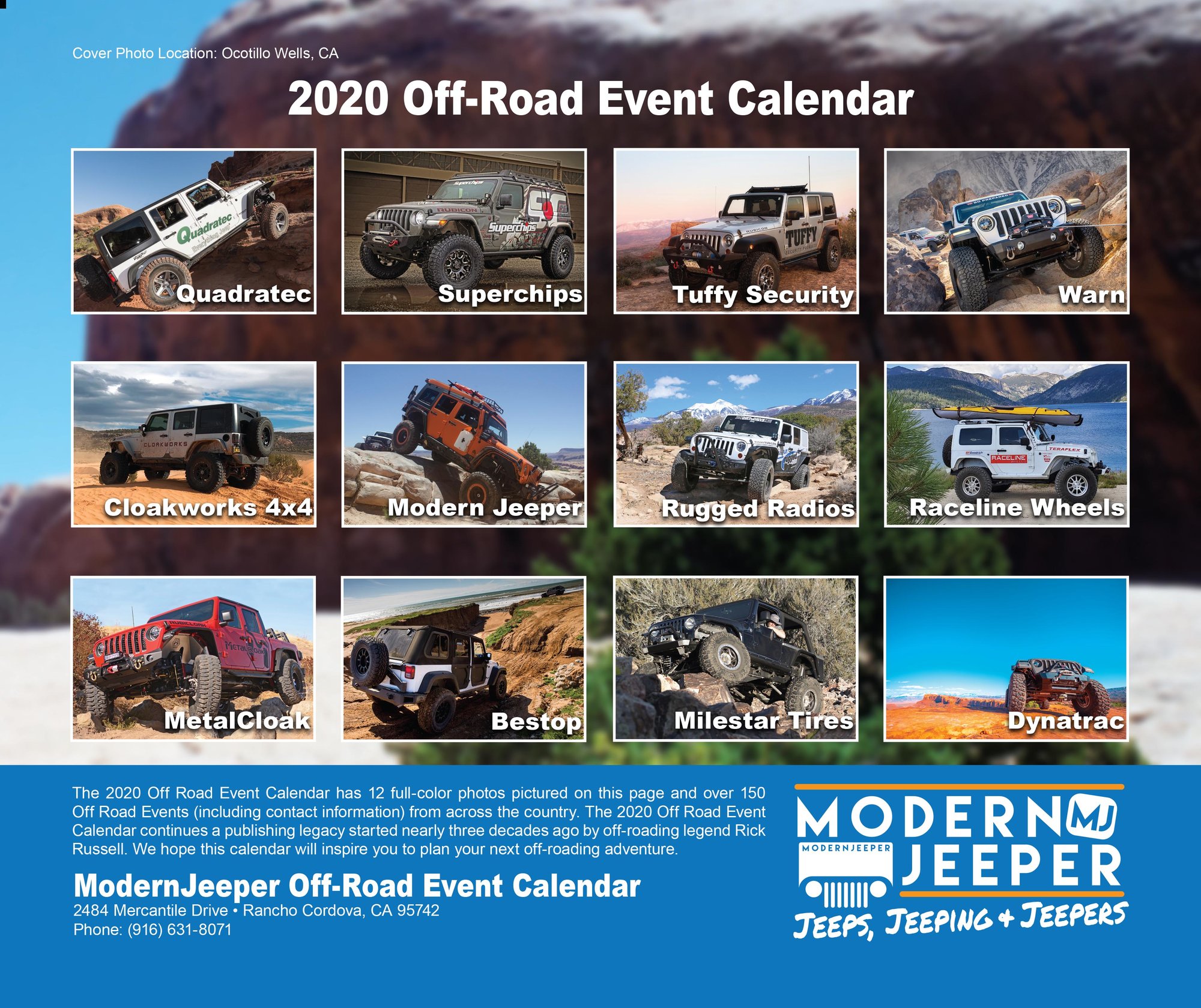 Quadratec 2020 OffRoad Event Calendar Quadratec