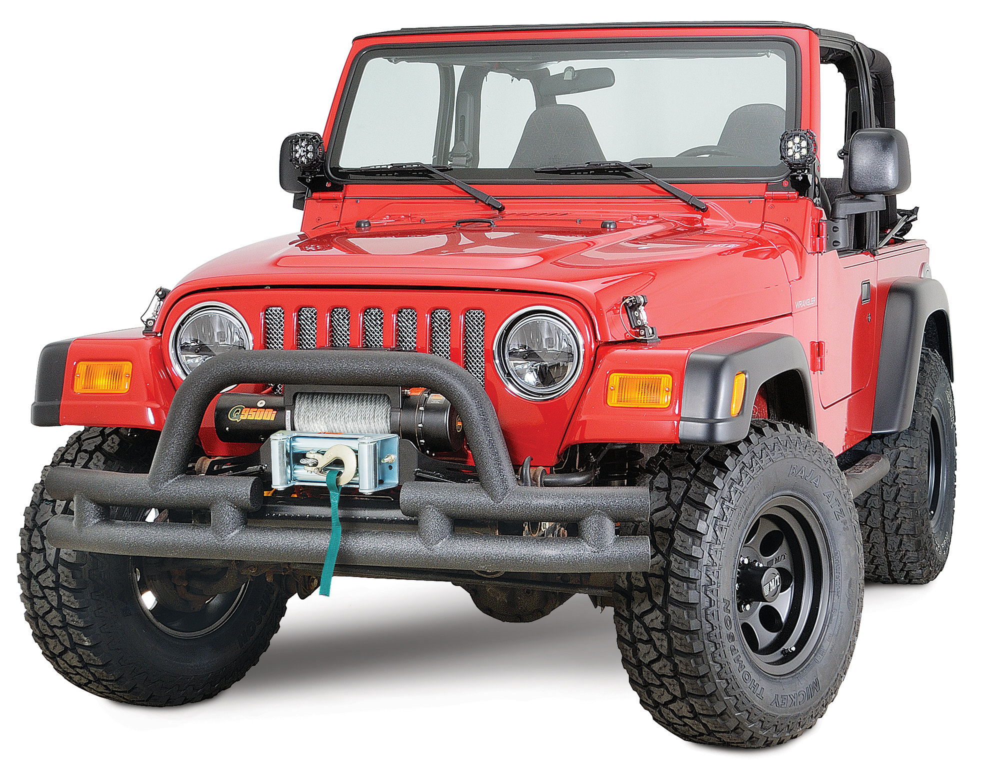 jeep tj in cab winch control