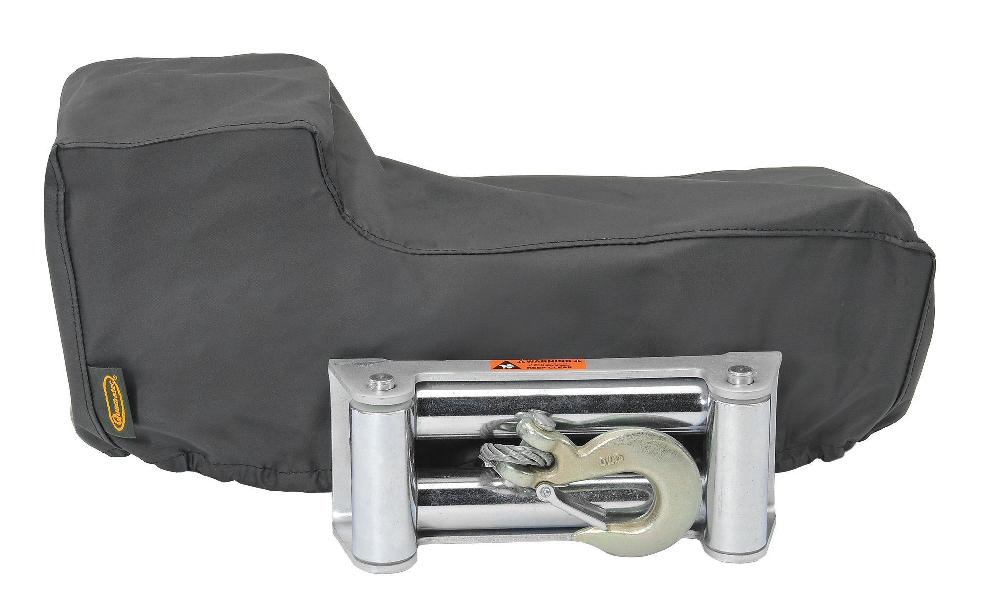 Quadratec Vinyl Winch Cover for Side Mount Remote Solenoid Winches