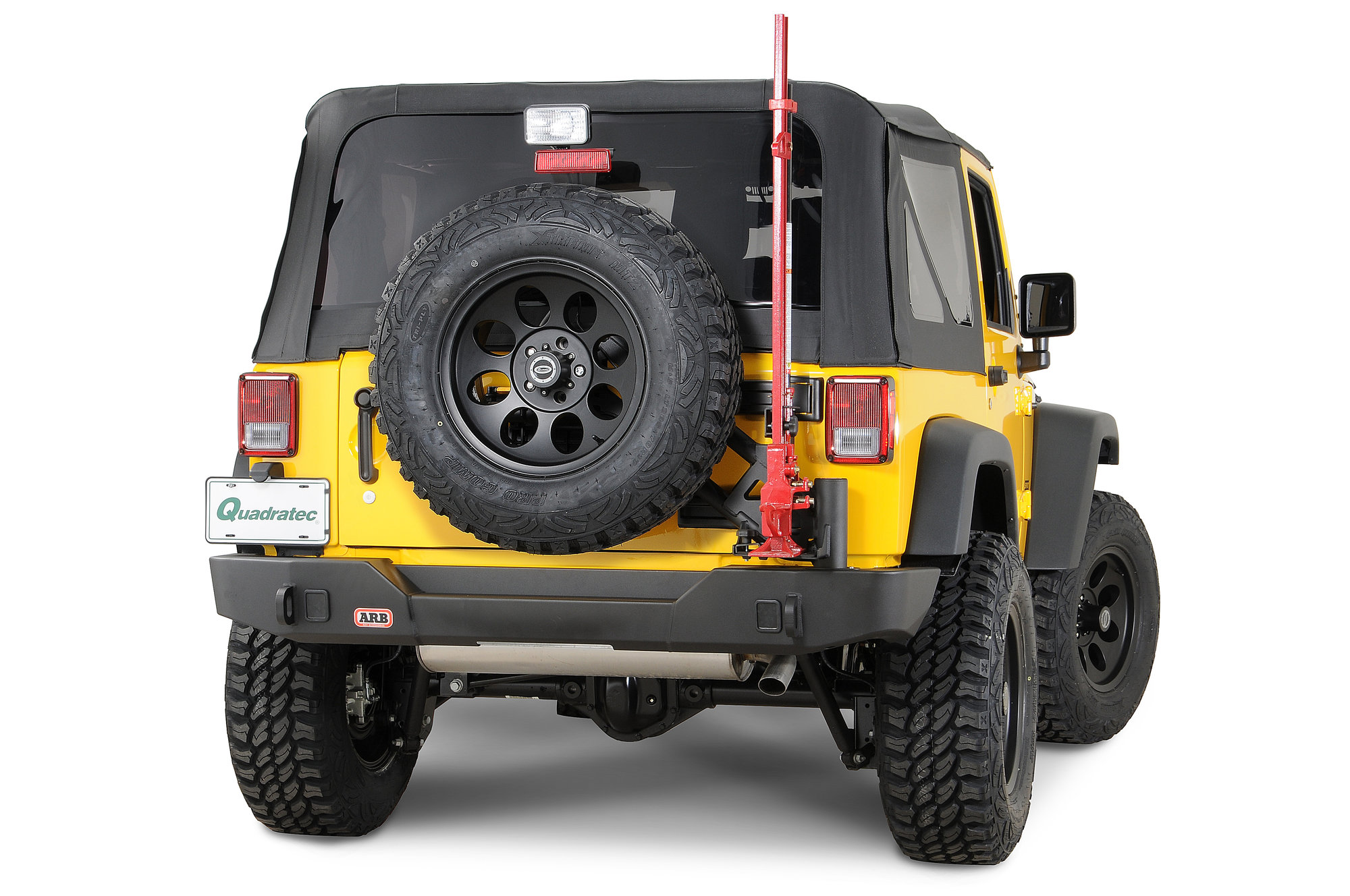 ARB Modular Rear Bumper with Swing Away Tire Carrier for 07-18 Jeep  Wrangler JK | Quadratec