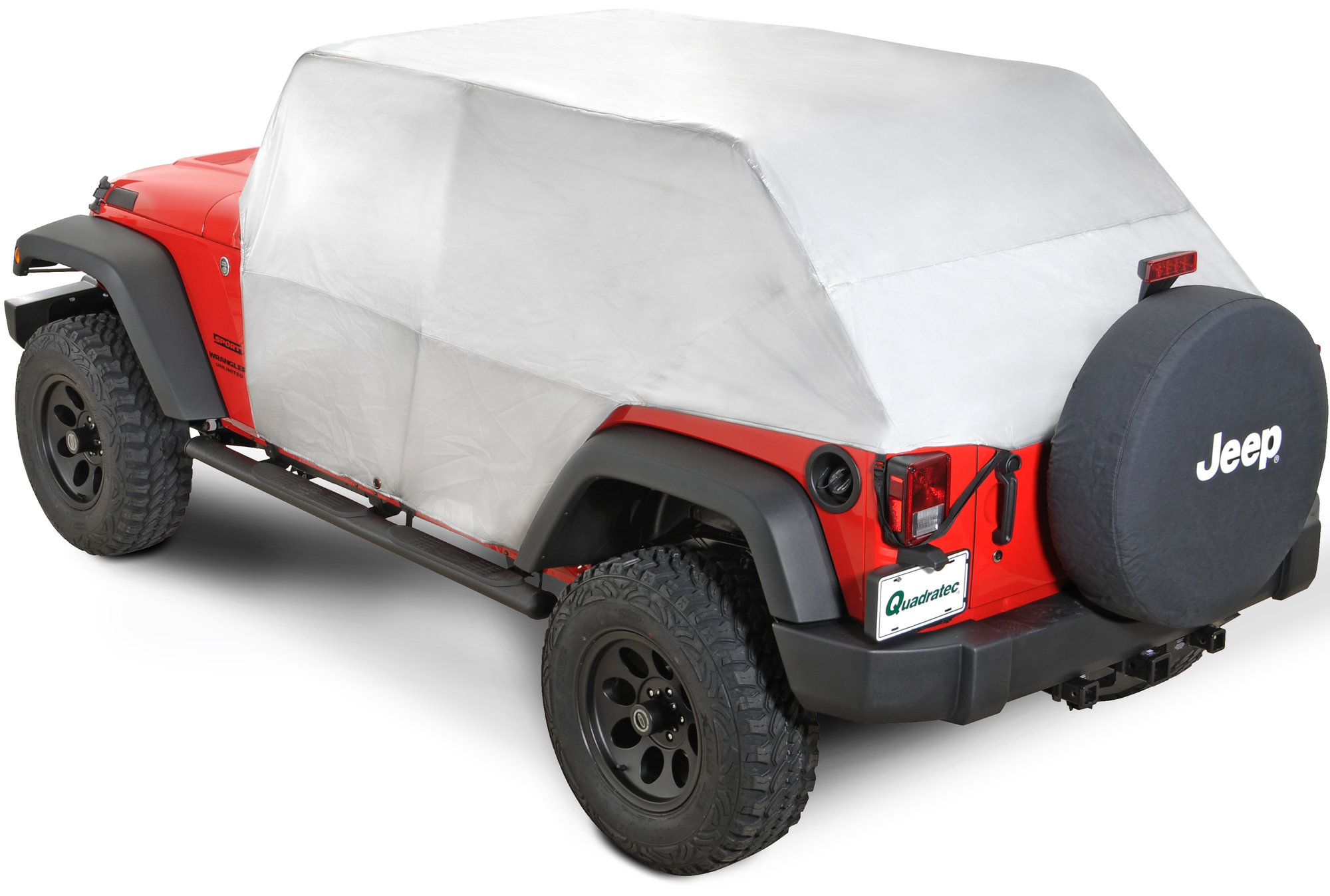 Rampage Products  Silver MultiGuard Cab Cover for 07-18 Jeep  Wrangler Unlimited JK 4 Door | Quadratec