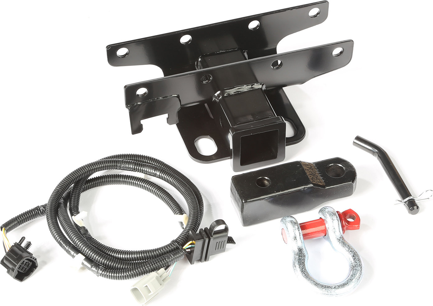 Rugged Ridge 11580.62 D-Shackle Receiver Hitch Kit 