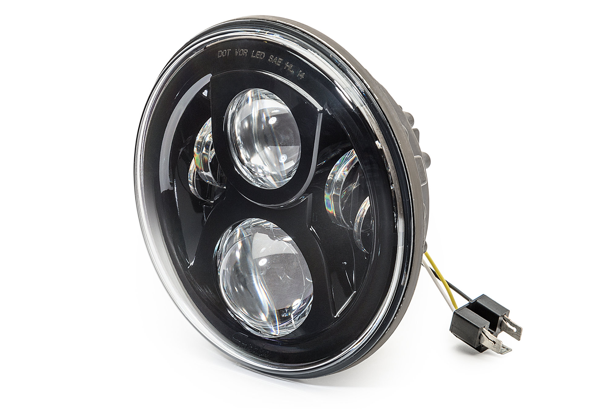 Jeep Wrangler JK,TJ,Jeep, Harley, Headlight LED Speaker 8700 Evoulution 2  Black, FS-1362-87343, Kaufen Sie Qualität - denn acht