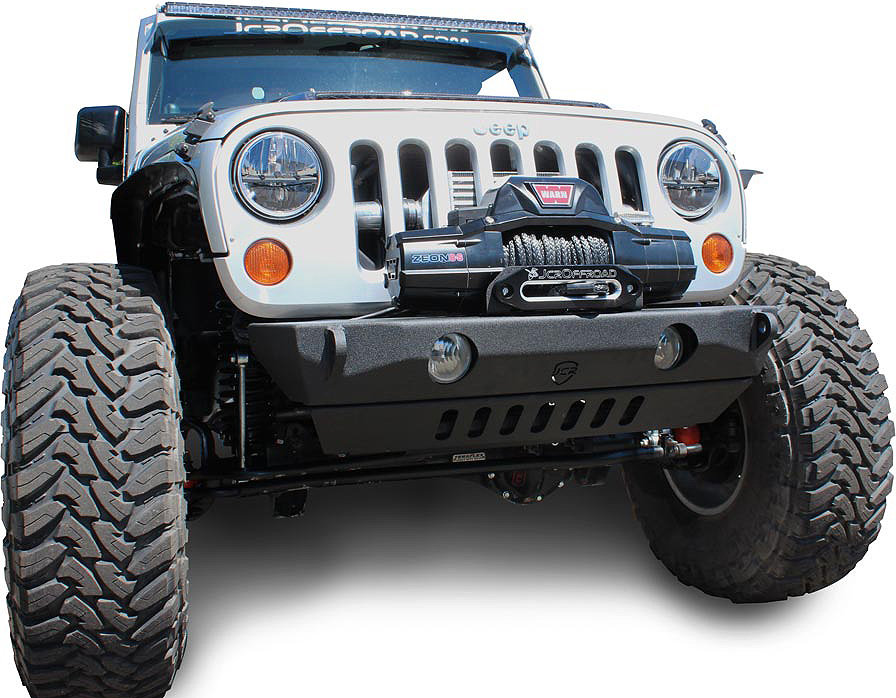 JCR Offroad Dagger Front Winch Bumper for 07-18 Jeep ...