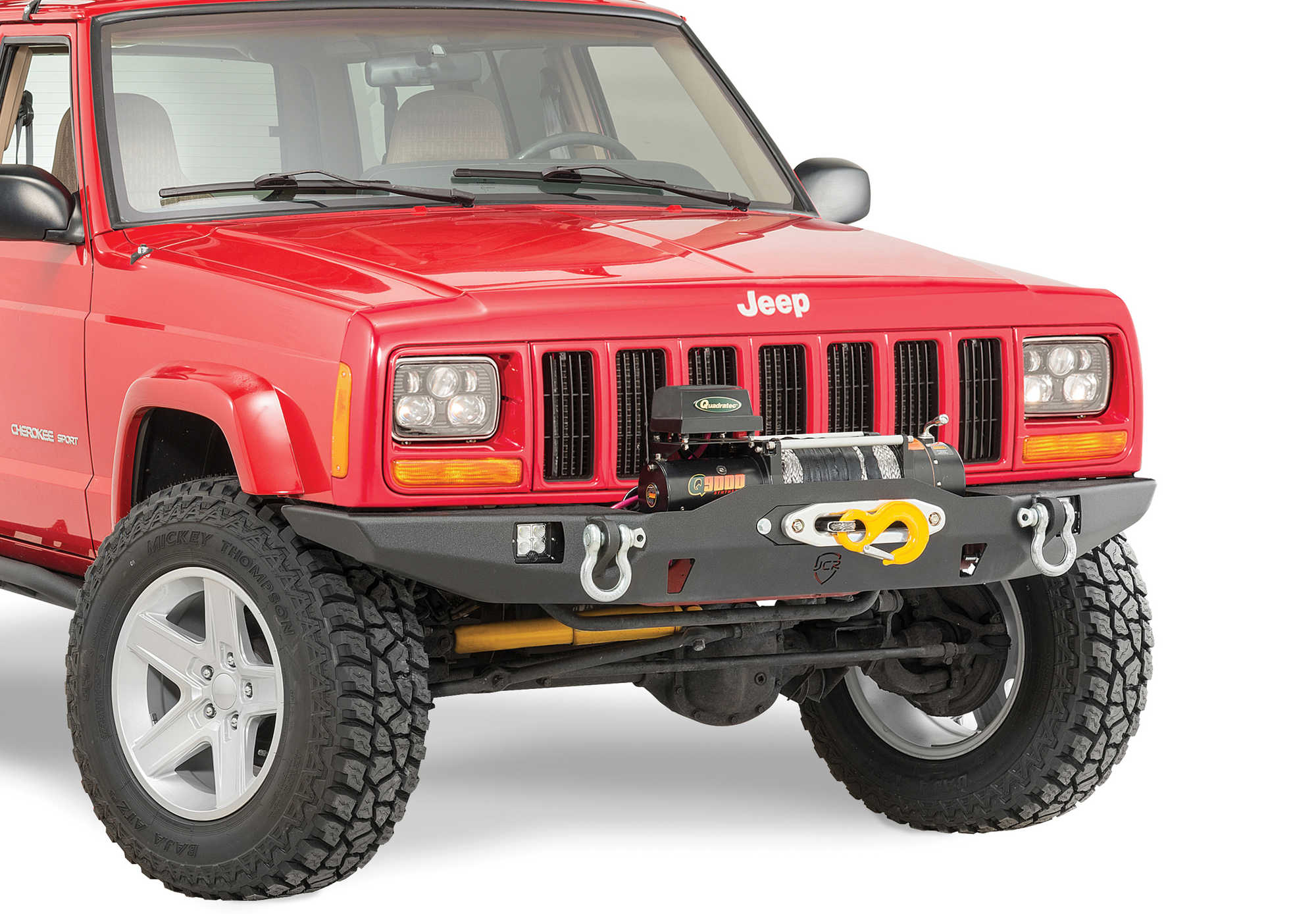 JCR Offroad Vanguard Front Winch Bumper for 8401 Jeep