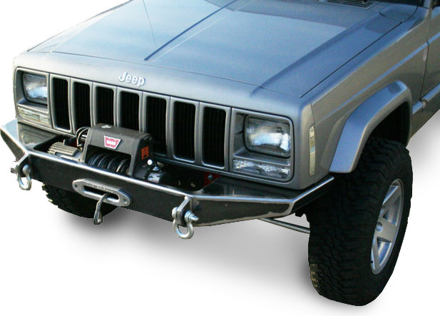 Jcr Offroad Diy Xj F Wn Diy Front Winch Bumper Kit For 84 01 Jeep