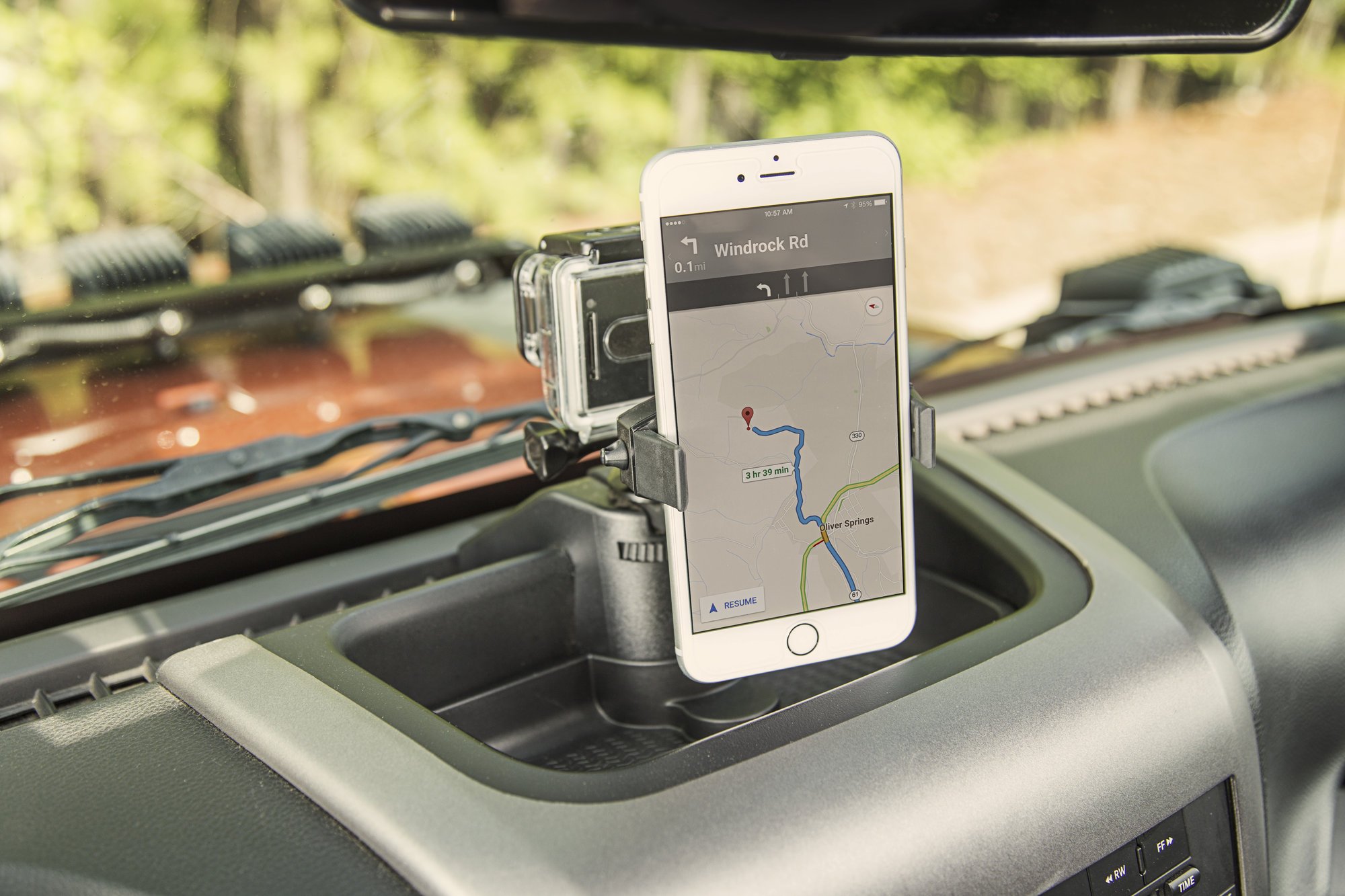Rugged Ridge Dash Multi-Mount Phone Kit for 07-18 Jeep Wrangler JK |  Quadratec