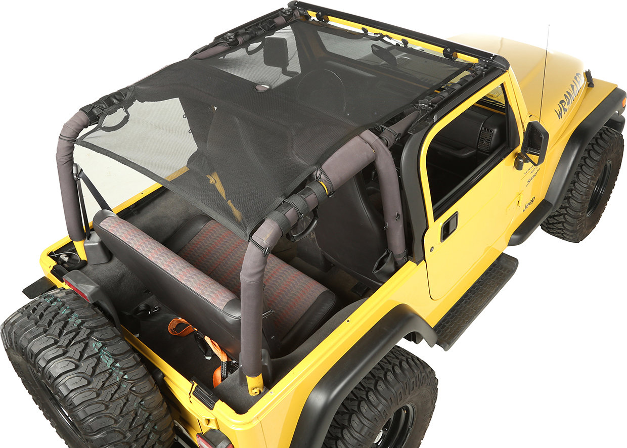 Rugged Ridge  Full Eclipse Sun Shade for 97-06 Jeep Wrangler TJ |  Quadratec