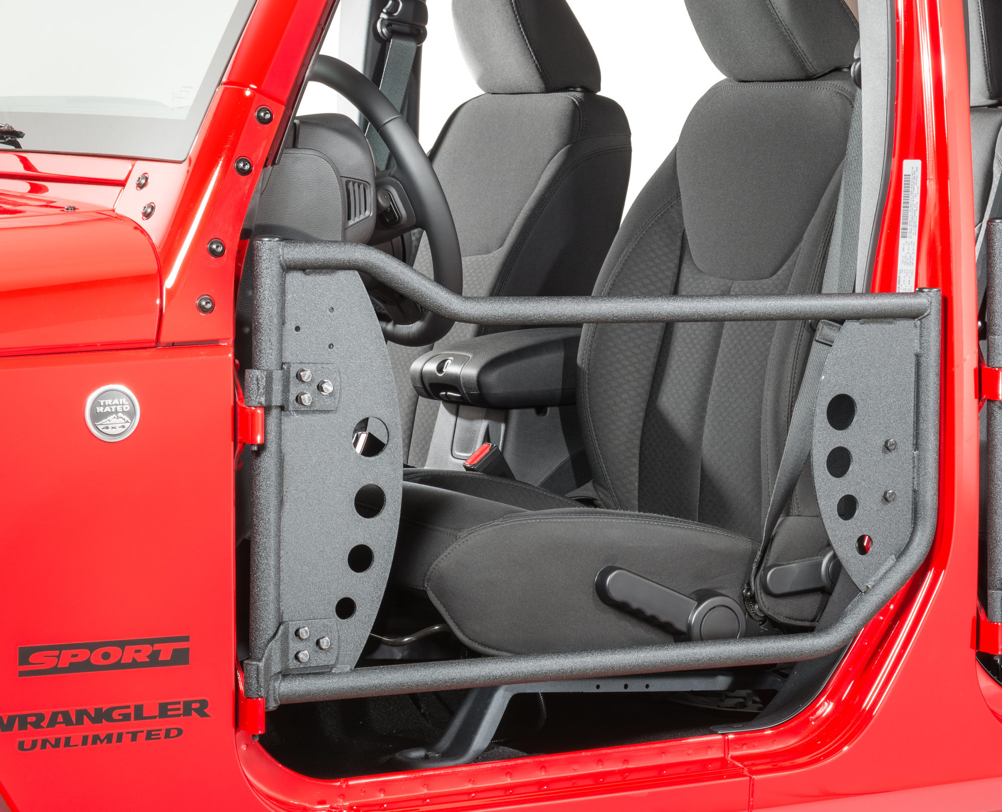 Body Armor Gen III Front & Rear Trail Doors for 0718 Jeep Wrangler