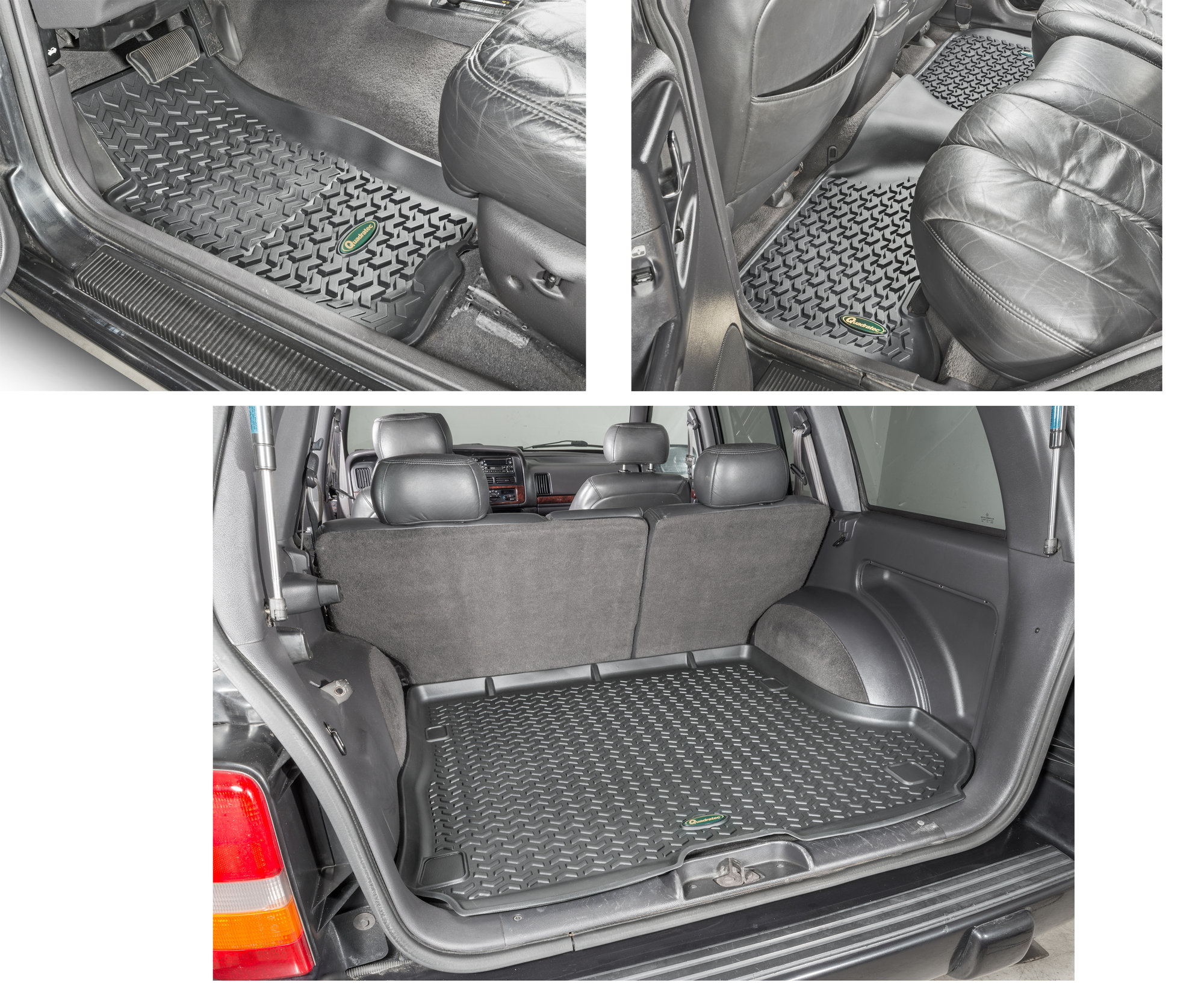 Quadratec Ultimate All Weather Floor Liner Triple Combo For 93 98