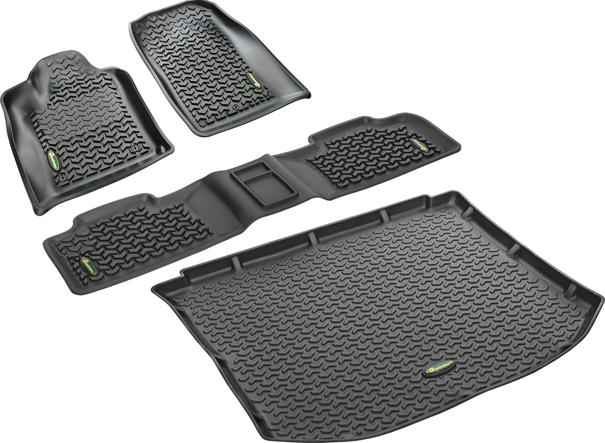 Quadratec Ultimate All Weather Floor Liner Triple Combo For 11 20