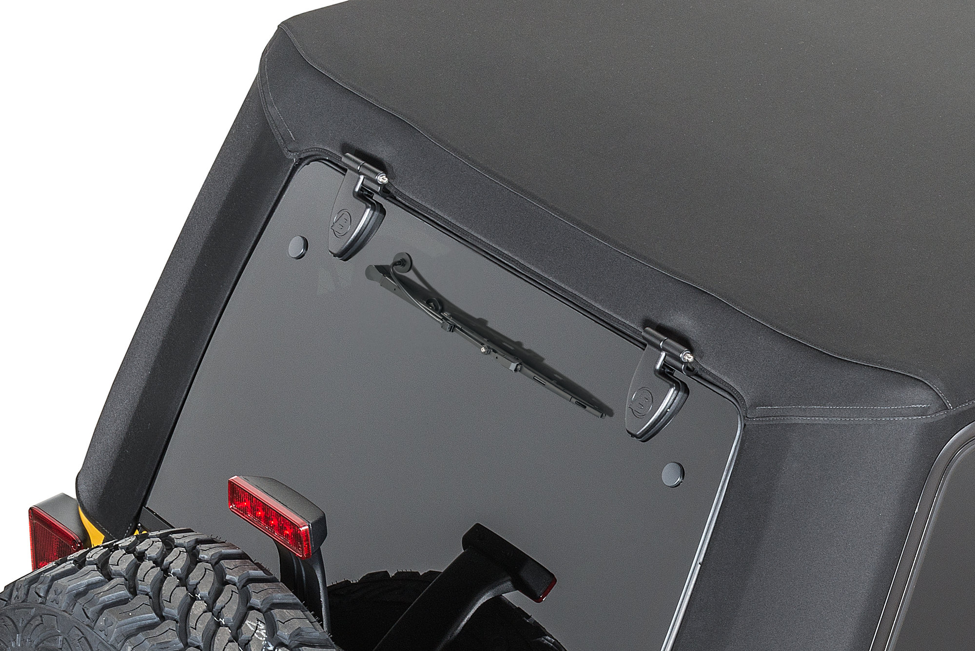 Bestop 54858-01 Rear Wiper Assembly for 07-18 Jeep Wrangler JK with Trektop  Pro  | Quadratec