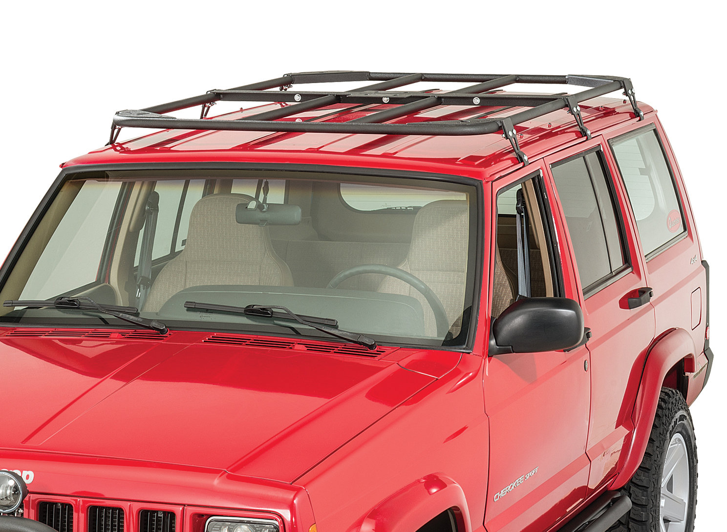 JCR Offroad Base Utility Rack for 8401 Jeep Cherokee XJ Quadratec