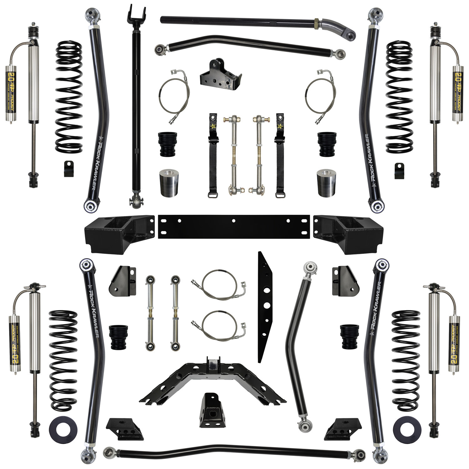 Jk High Clearance Front Lower Control Arms Rock Krawler Suspension