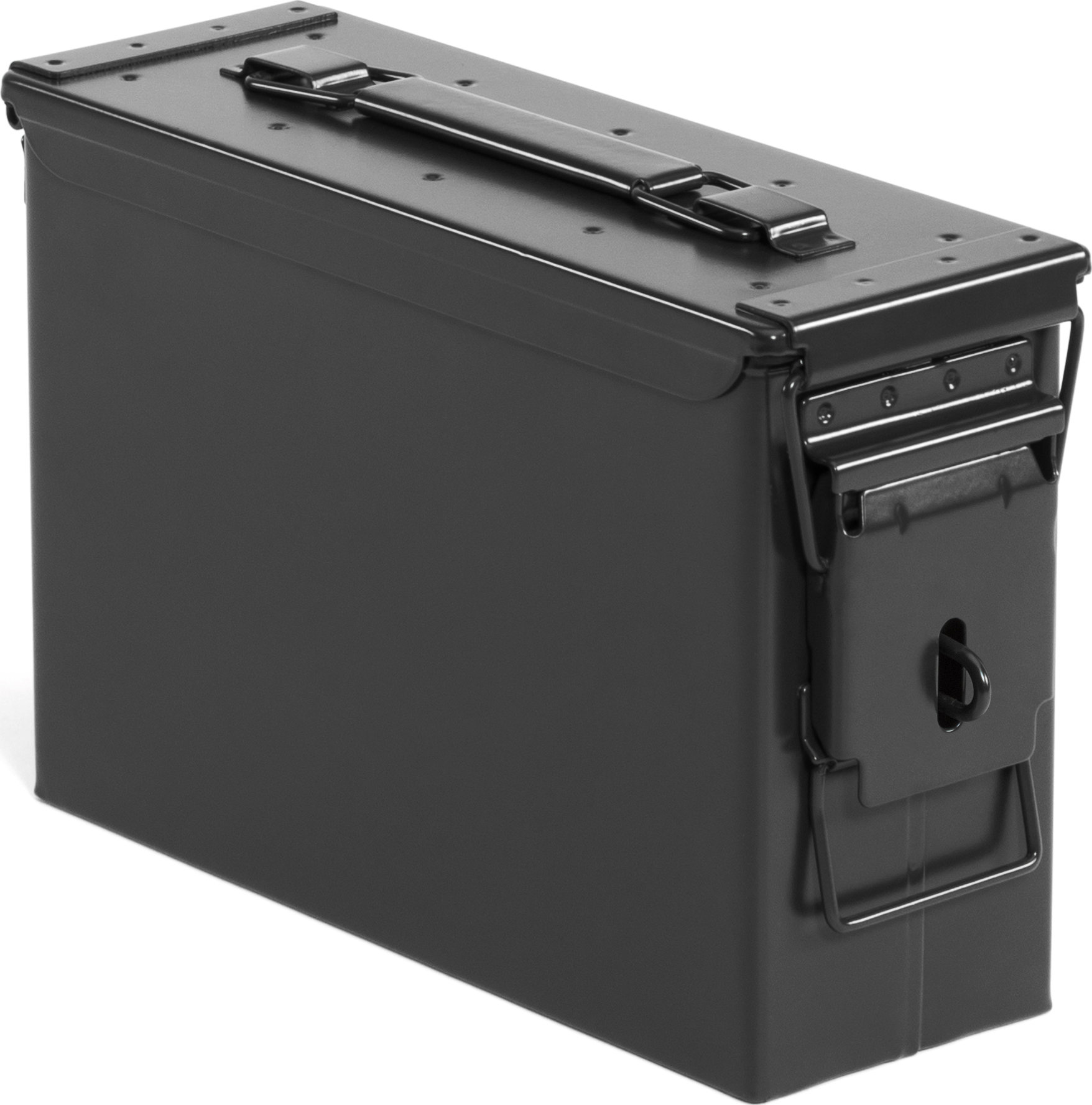 Quadratec 7.62mm Black Locking Ammo Storage Can