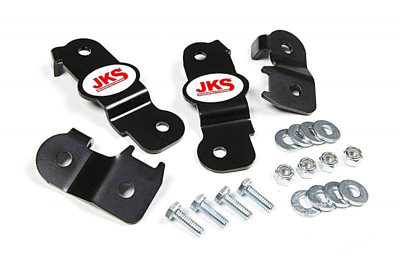 JKS Manufacturing JKS2290 JKS Brake Line Relocation Brackets for 07-18 Jeep  Wrangler & Wrangler Unlimited JK with 0