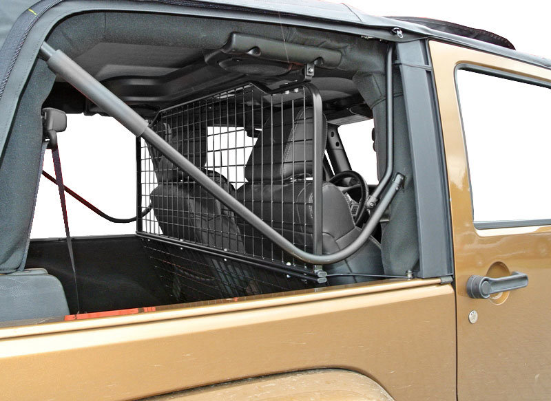 Travall TDG1373 Pet Barrier for 11-18 Jeep Wrangler JK 2 Door | Quadratec