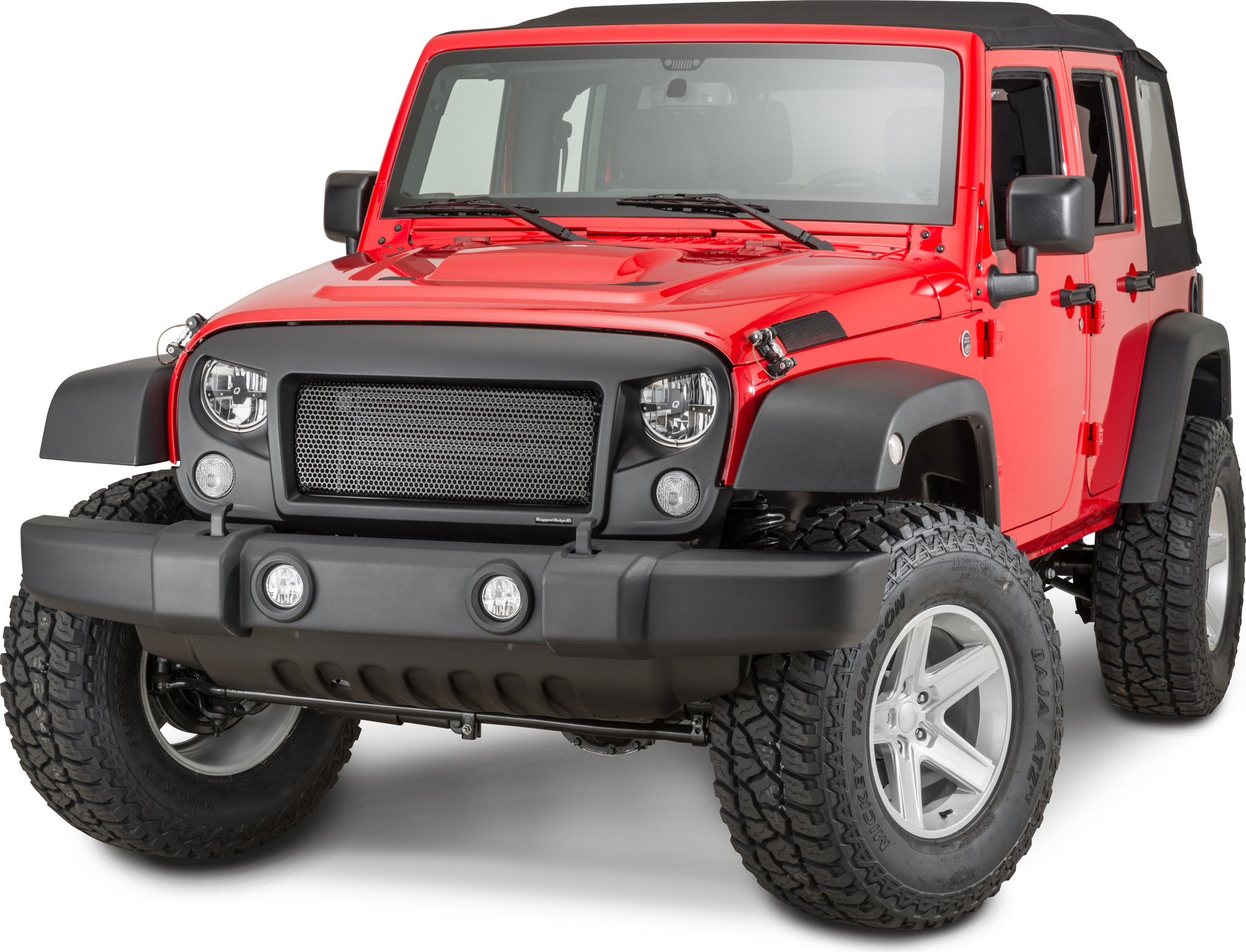 Rugged Ridge  Spartan Grille System for 07-18 Jeep Wrangler JK |  Quadratec