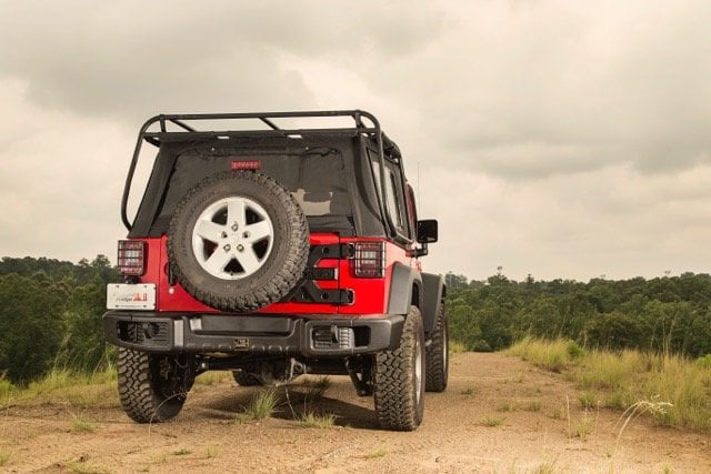 Rugged Ridge 11544.51 Spartacus Rear Bumper for 07-18 Jeep