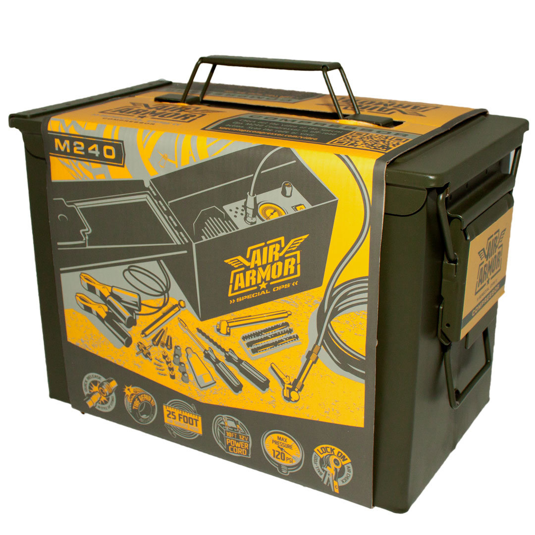 Air Armor M240 Special Ops Air Compressor Quadratec