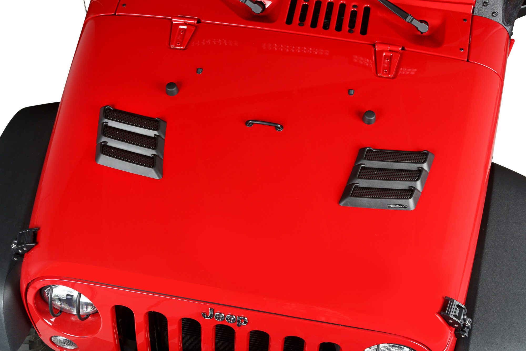 Rugged Ridge 17759.09 Performance Hood Vents for 9718 Jeep Wrangler TJ