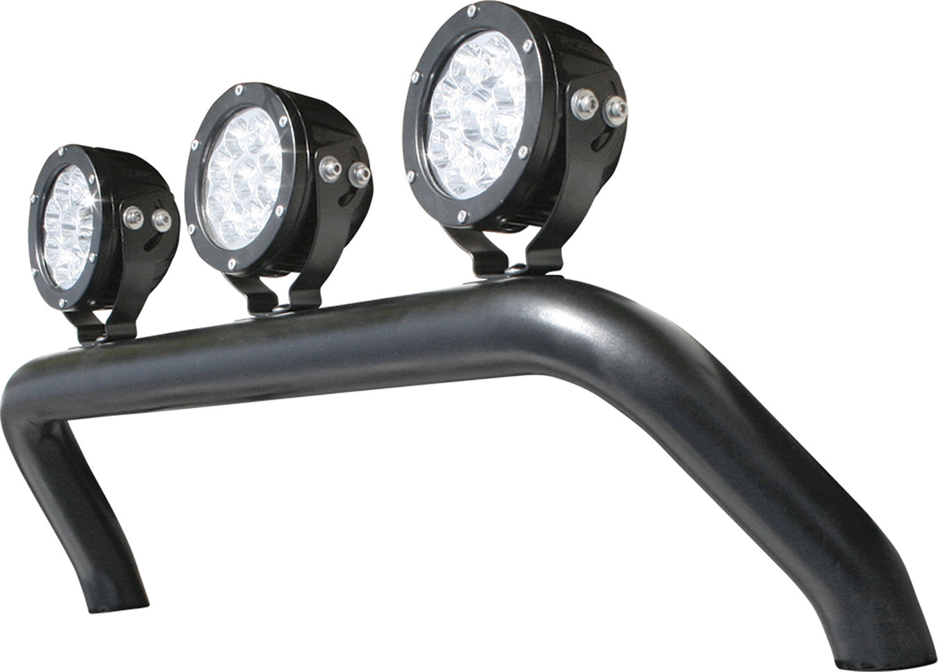 Westin 0941055 front bumper mount light bar in textured black for 0717 Jeep Wrangler JK