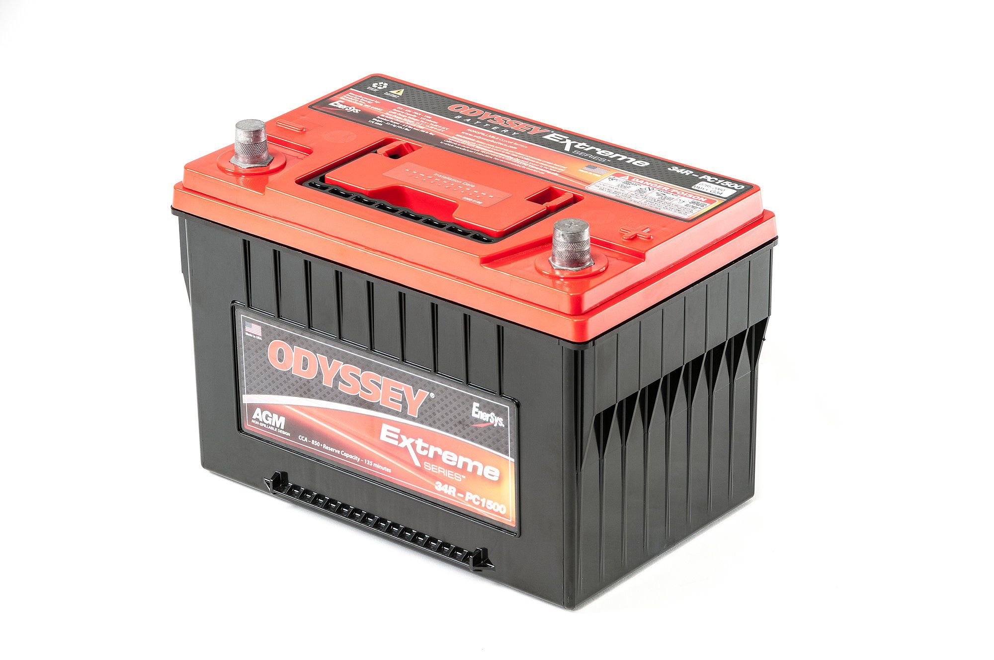 Odyssey Battery 34R-PC1500T Extreme Series Batteries for 12-18 Jeep  Wrangler JK | Quadratec