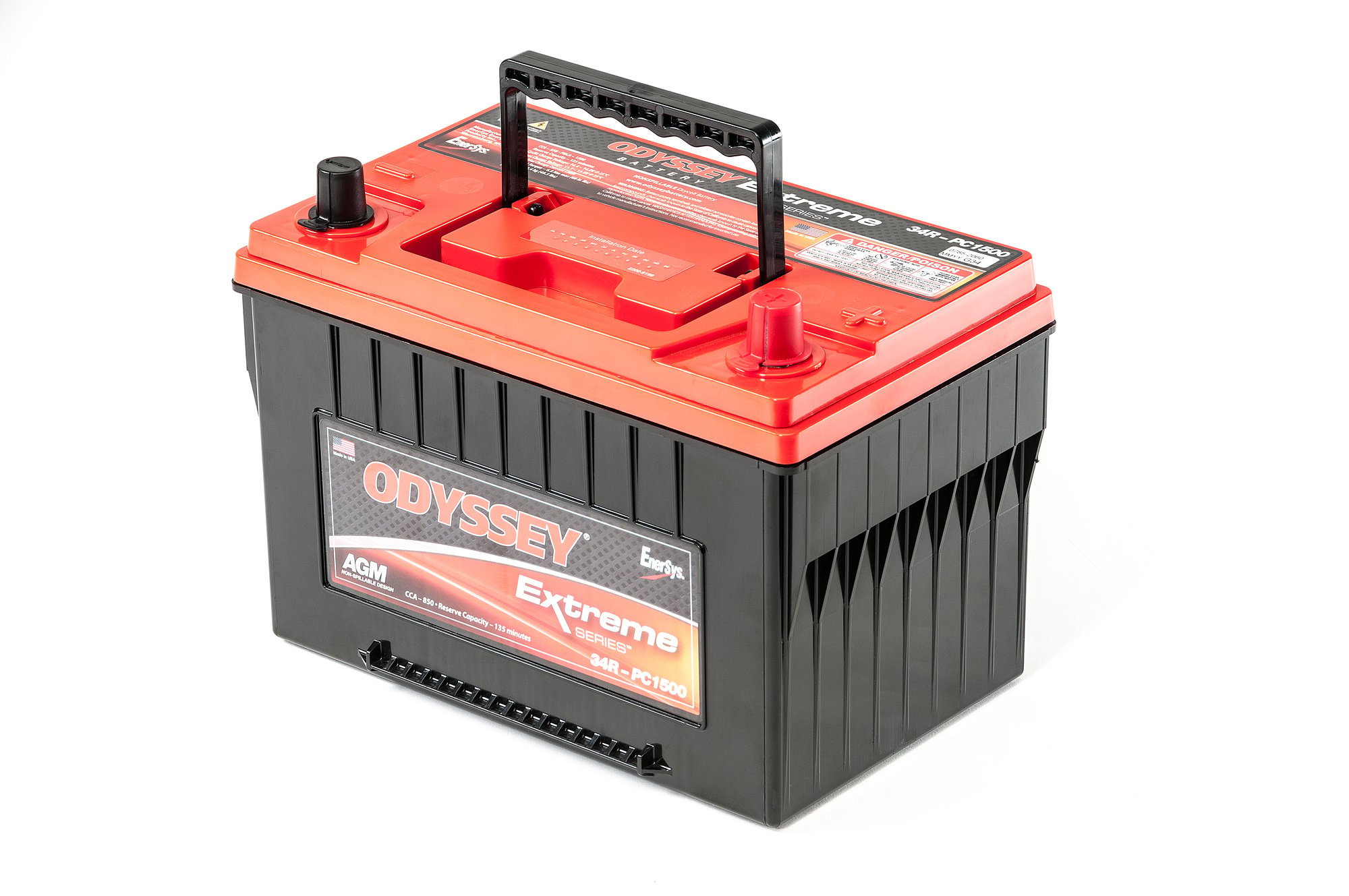 Odyssey Battery 34R-PC1500T Extreme Series Batteries for 12-18 Jeep  Wrangler JK | Quadratec