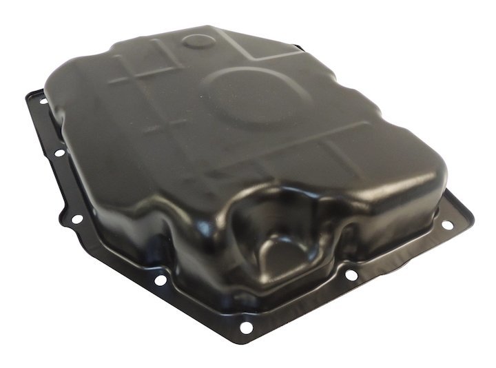 Crown Automotive 52852912AC 42RLE Transmission Pan for 03-11 Jeep Wrangler  TJ & JK, 03-12 Liberty KJ & KK | Quadratec