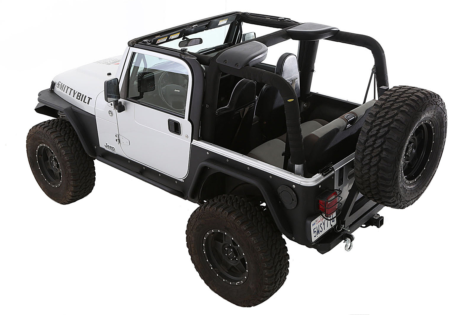 Jeep Wrangler TJ Molle Roll Bar Padding Cover Kit by Smittybilt