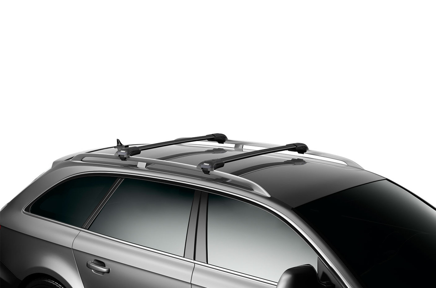 FOR 2014-2020 JEEP CHEROKEE FACTORY STAYLE LUGGAGE TOP ROOF RACK RAIL CROSS BARS