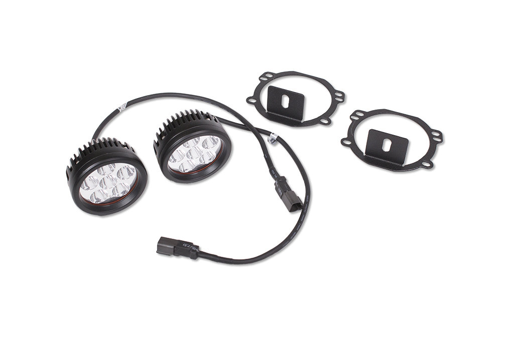 JCR Offroad JKLEDFK LED Fog Light Replacement Kit for 0718 jeep