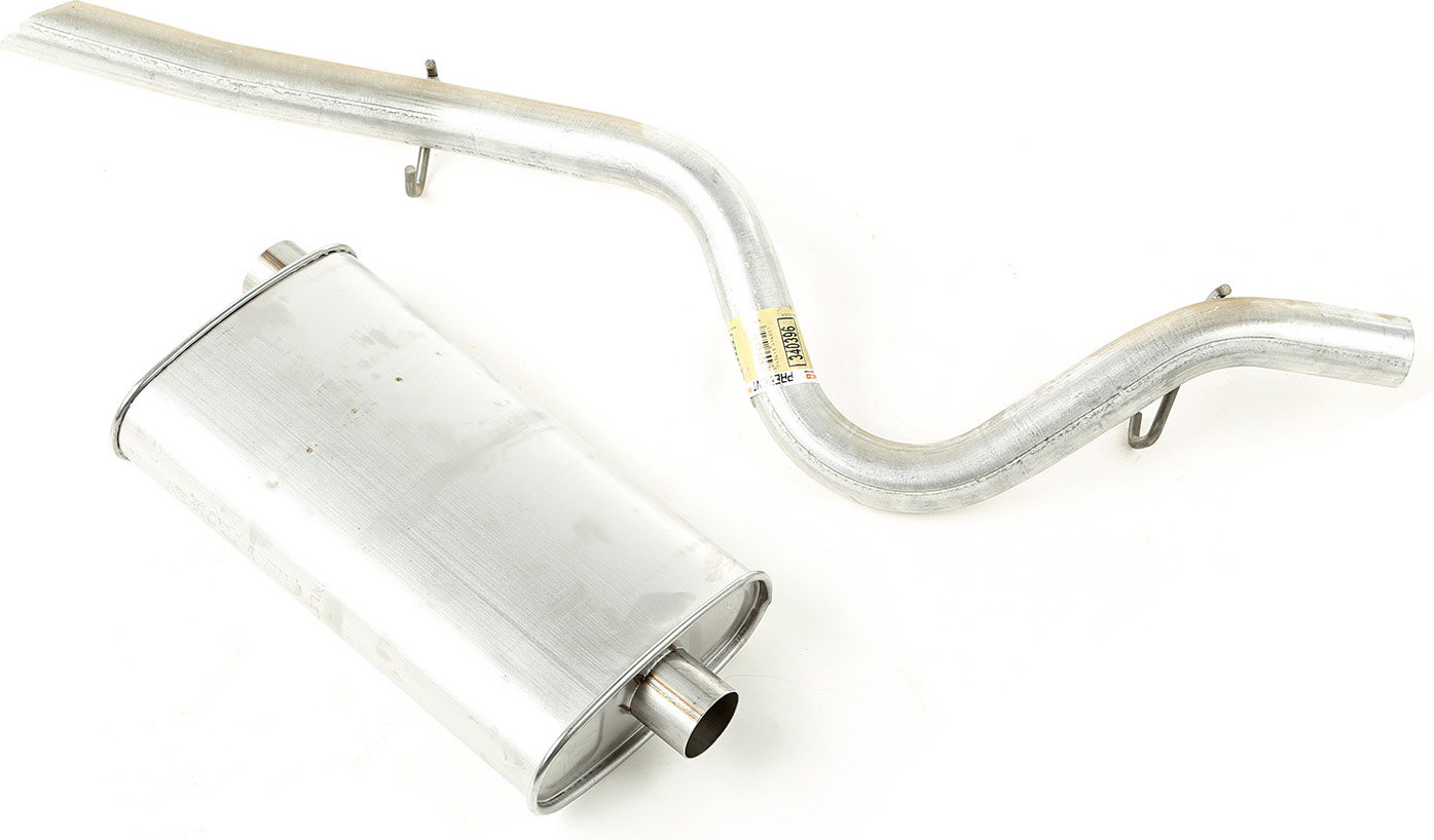 OMIX 17606.12 Muffler & Tailpipe Assembly for 9702 Jeep Wrangler TJ
