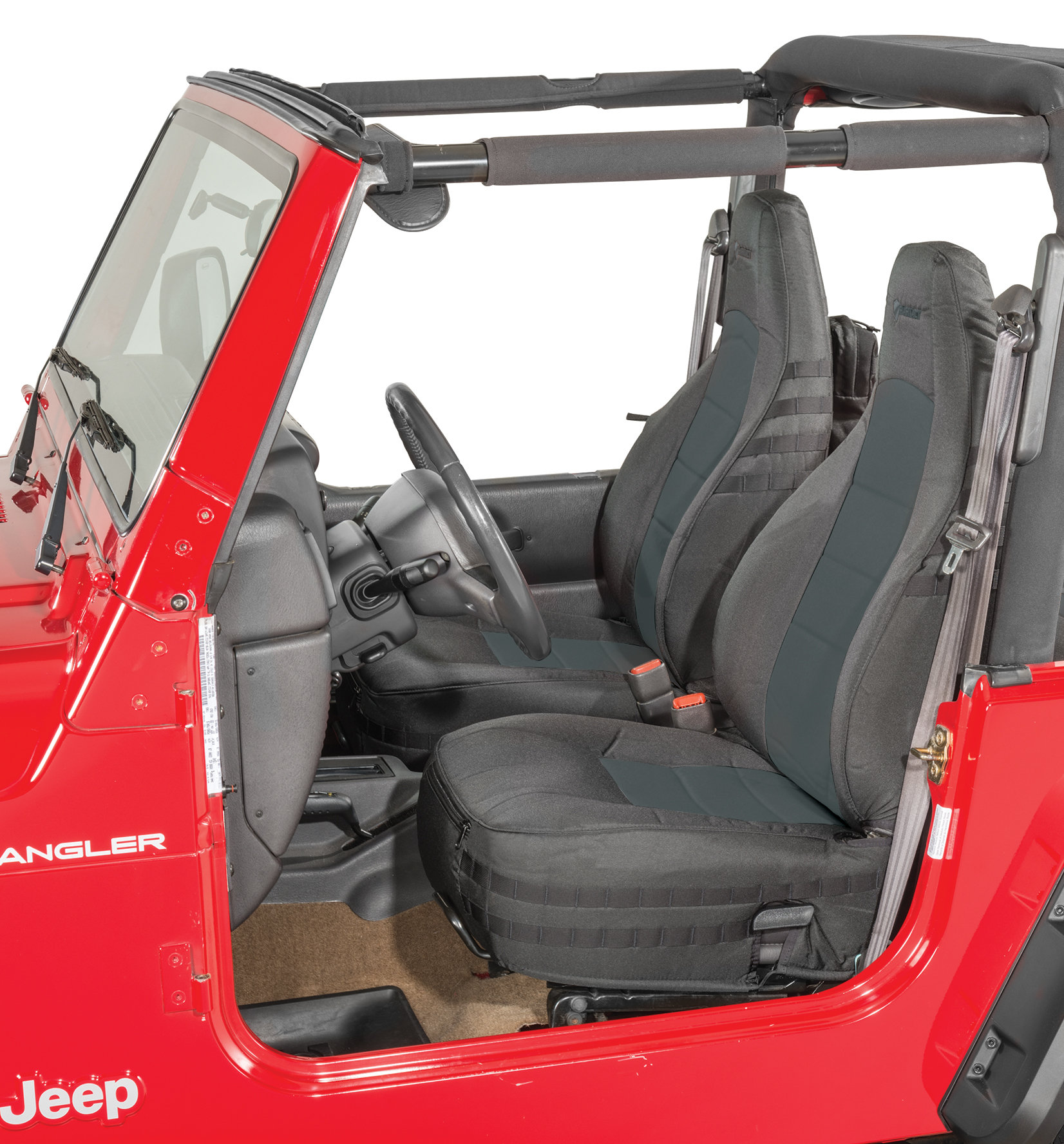 Bartact Mil-Spec Super Front Seat Covers for 97-02 Jeep Wrangler TJ |  Quadratec