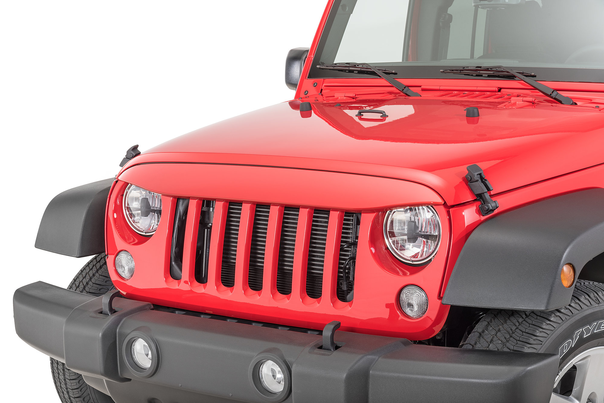 Rugged Ridge Nighthawk Light Brow for 07-18 Jeep Wrangler JK | Quadratec