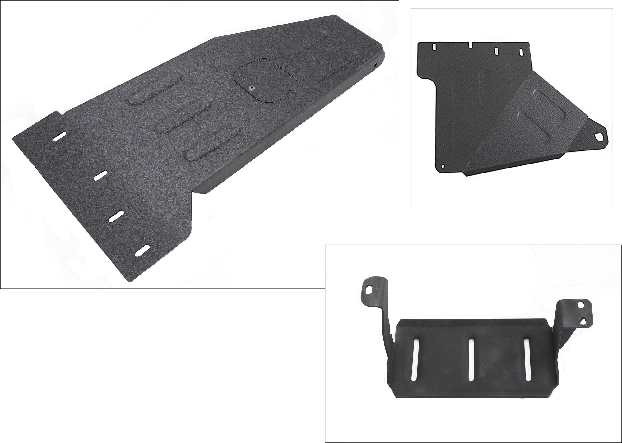 Smittybilt XRC Engine,Transmission, Transfer Case & Evap Skid Plate for