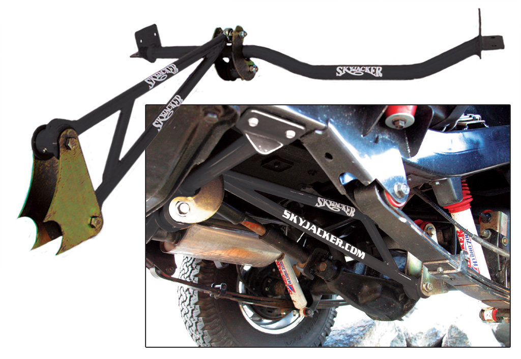 Skyjacker YJ5LK 5th Link Traction Bar for 87-95 Jeep Wrangler YJ with Dana  35 Rear Axle | Quadratec