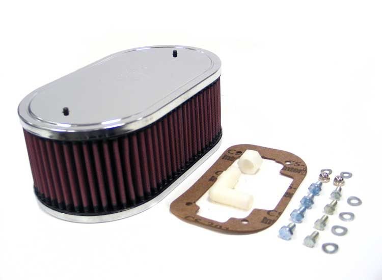 K&N 561060 Custom Air Filter for er Carburetors Quadratec
