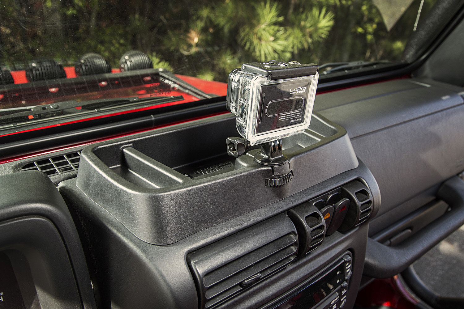 Rugged Ridge  Dash Multi-Mount System for 97-06 Jeep Wrangler TJ &  Unlimited | Quadratec