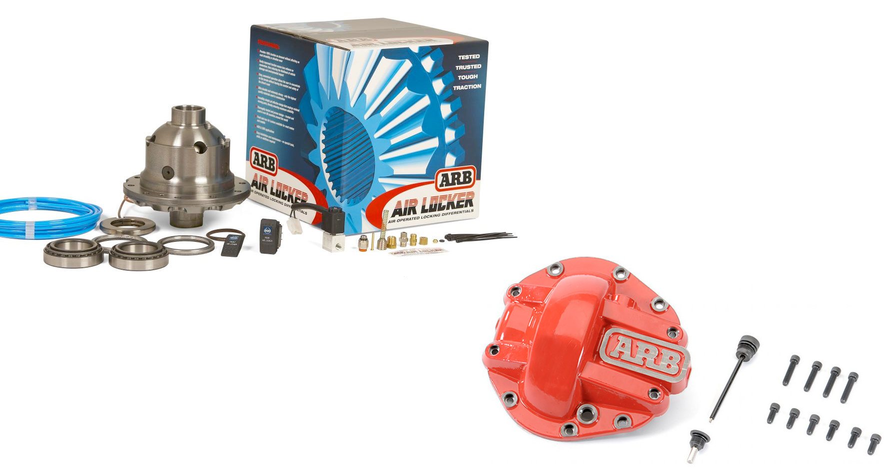 ARB Air Locker Locking Differential with Dana 44 Diff Cover for 07-18 Jeep  Wrangler JK Rubicon with 35 Spline Rear Dana 44 | Quadratec