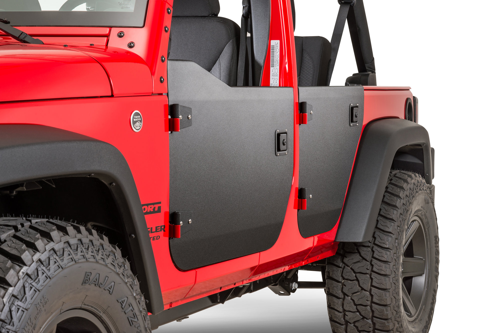 Jeep Wrangler Fabric Doors